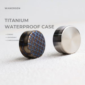 Titanium Pill Case Waterproof  EDC Container